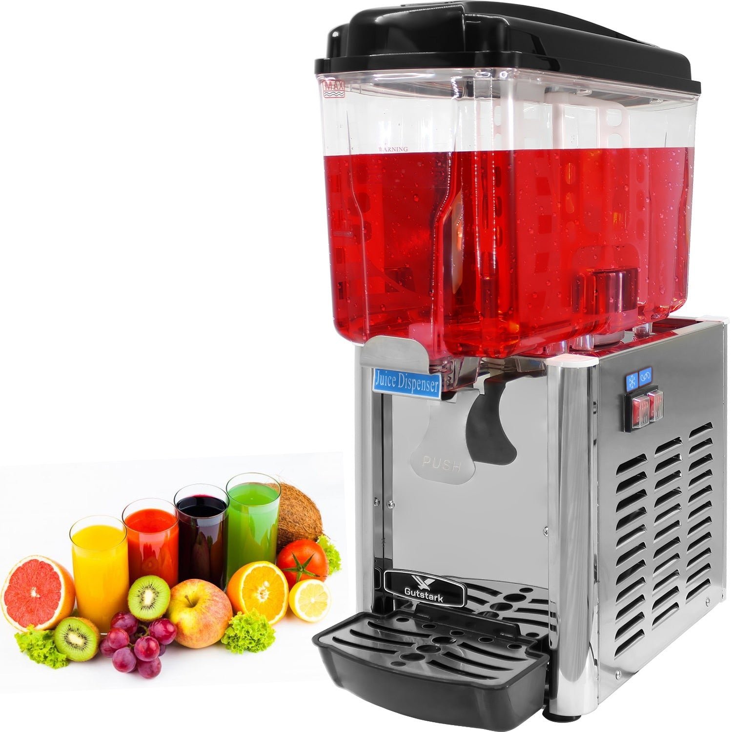 Dispensador Aguas Frescas Enfriador Jugos 18l Industrial