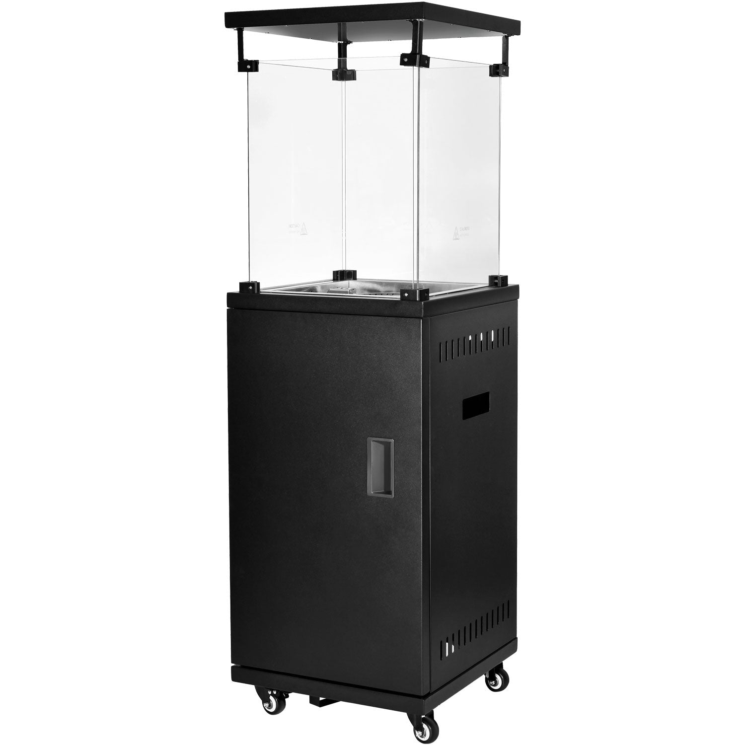 Hogera Fogata Torre Calentador Con Cristal Gas Propano