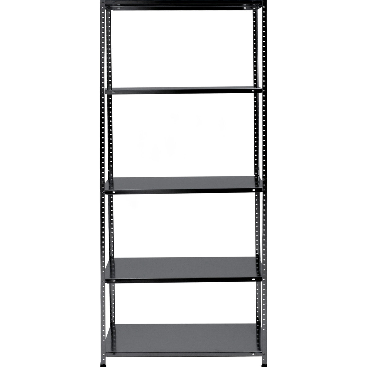 Anaquel Estante Metalico Industrial 5 Niveles 185*85*30 Color Negro