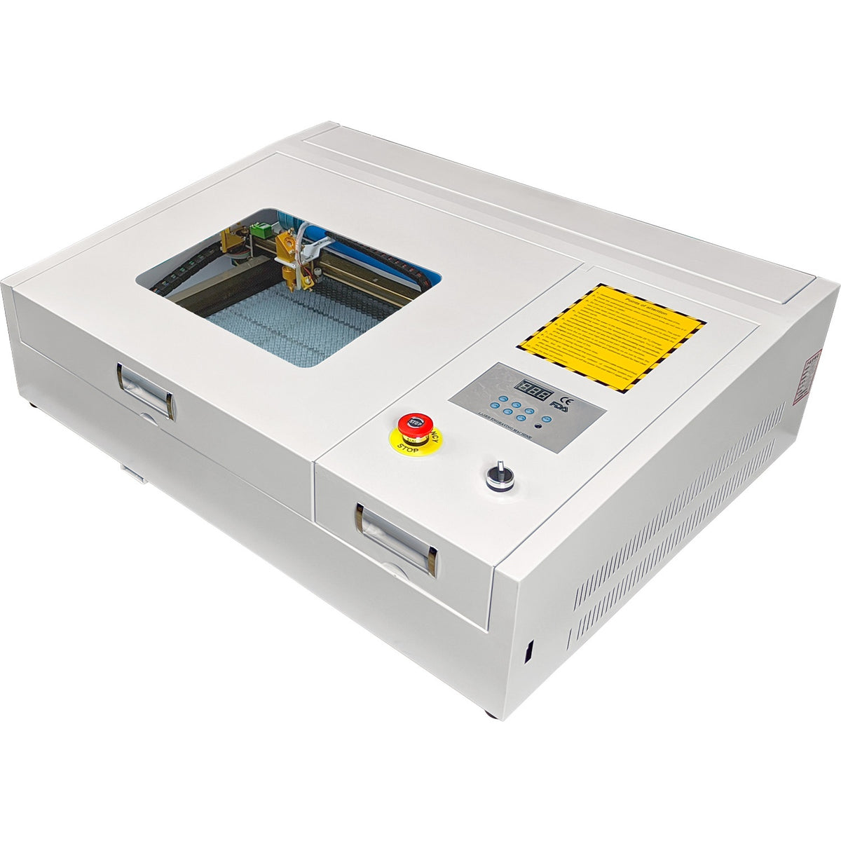 Cnc Maquina Corte Lasser Co2 Premium 40x40 50w Antiflama