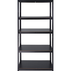 Estante Anaquel Rack Repisas 5 Niveles Metalico 180x39x89 Cm Color Negro