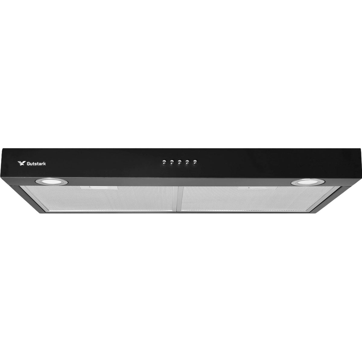 Campana Extractora Negra Cocina 76 Cm Gabinete Acero Inox