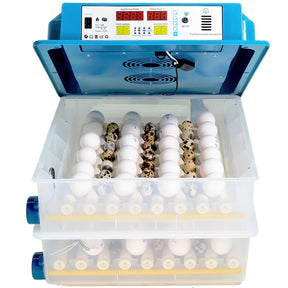 Incubadora Automatica 120 Huevos Aves Pollos + Ovoscopio