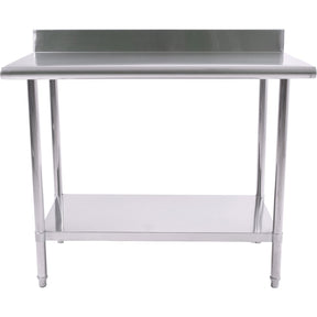 Mesa Isla Trabajo Acero Inoxidable Pasteur 110x60x105