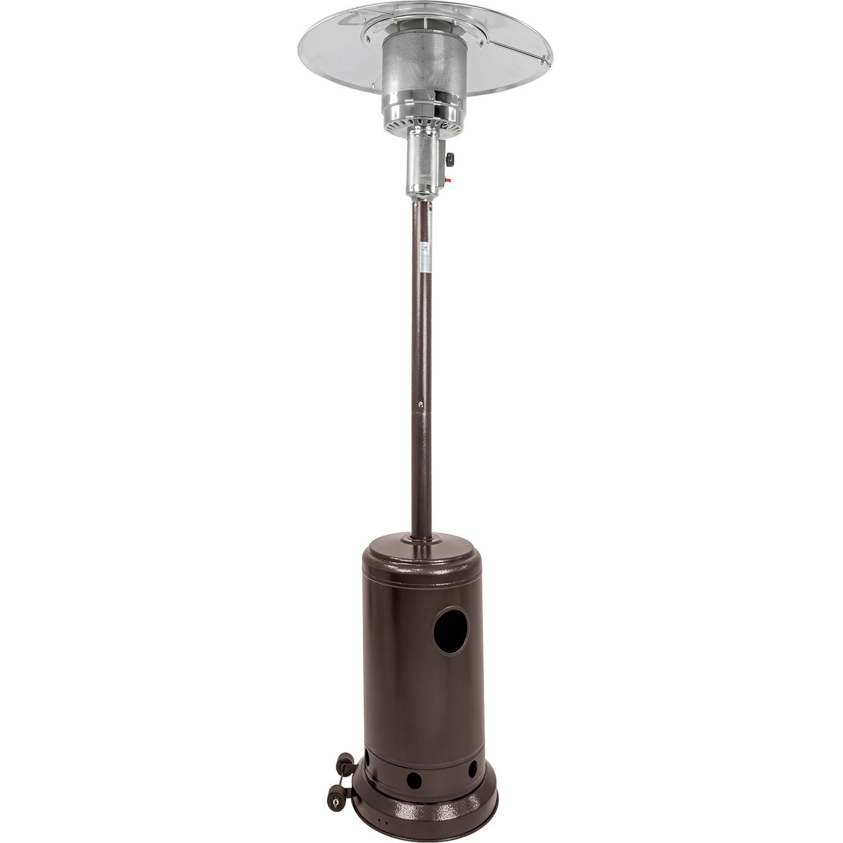 Calefactor Exterior Gas Lp Acero Inox Calenton Hongo Patio Color Café