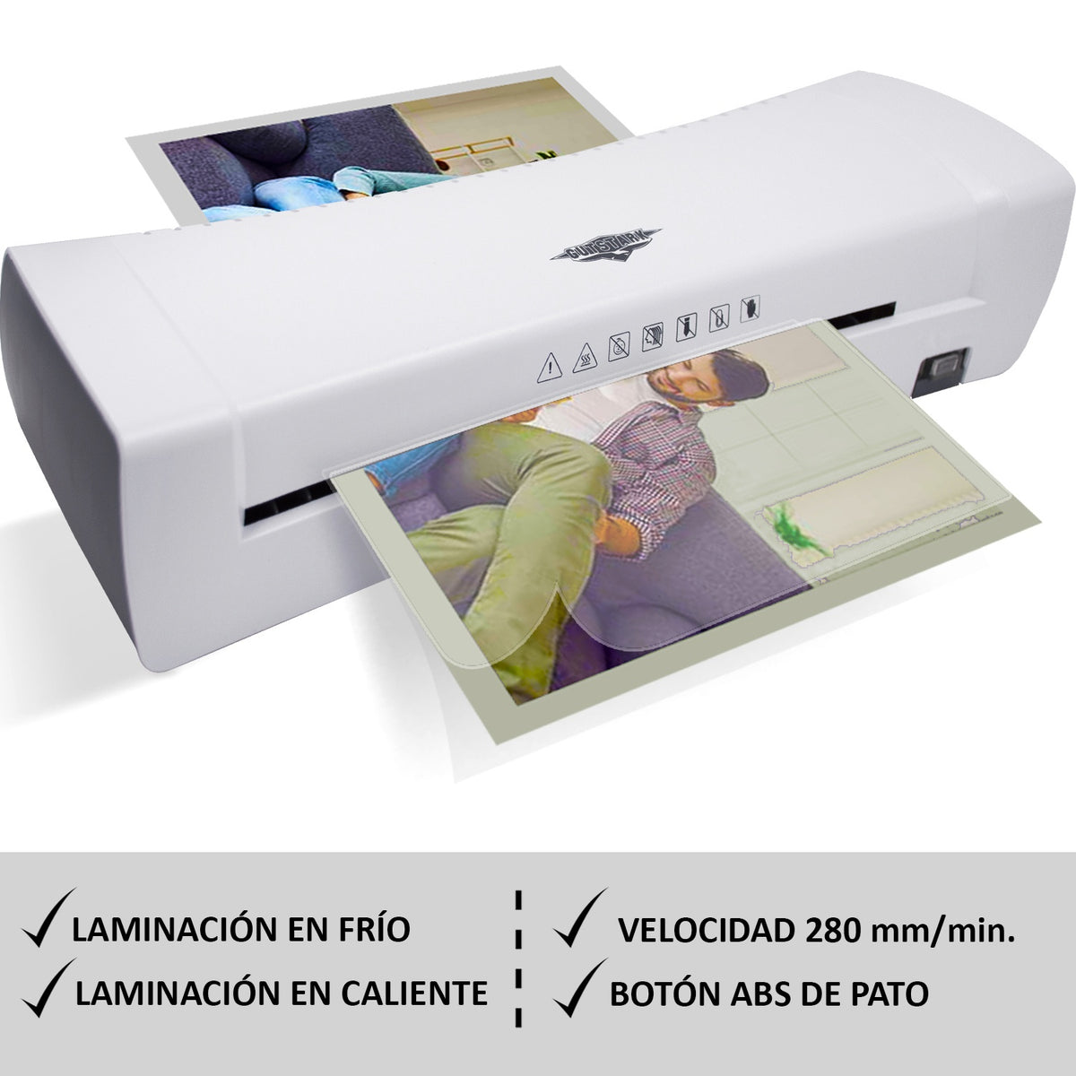 Enmicadora Termica Laminadora 14 Oficio + Micas 5 Milesimas
