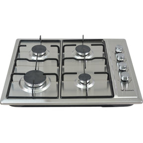 Parrilla A Gas Lp Y Natural 4 Quemadores 58.5 X 50.5 X 9 Cm