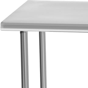Mesa Isla Trabajo Acero Inoxidable Pasteur 110x60x90