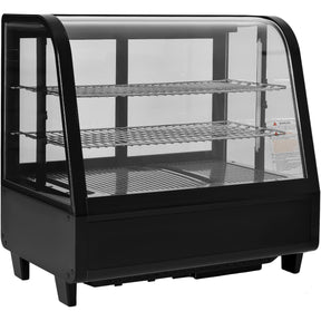 Vitrina Gutstark 110V Refrigerador Sobre Mostardor Vidrio Templado Curvo