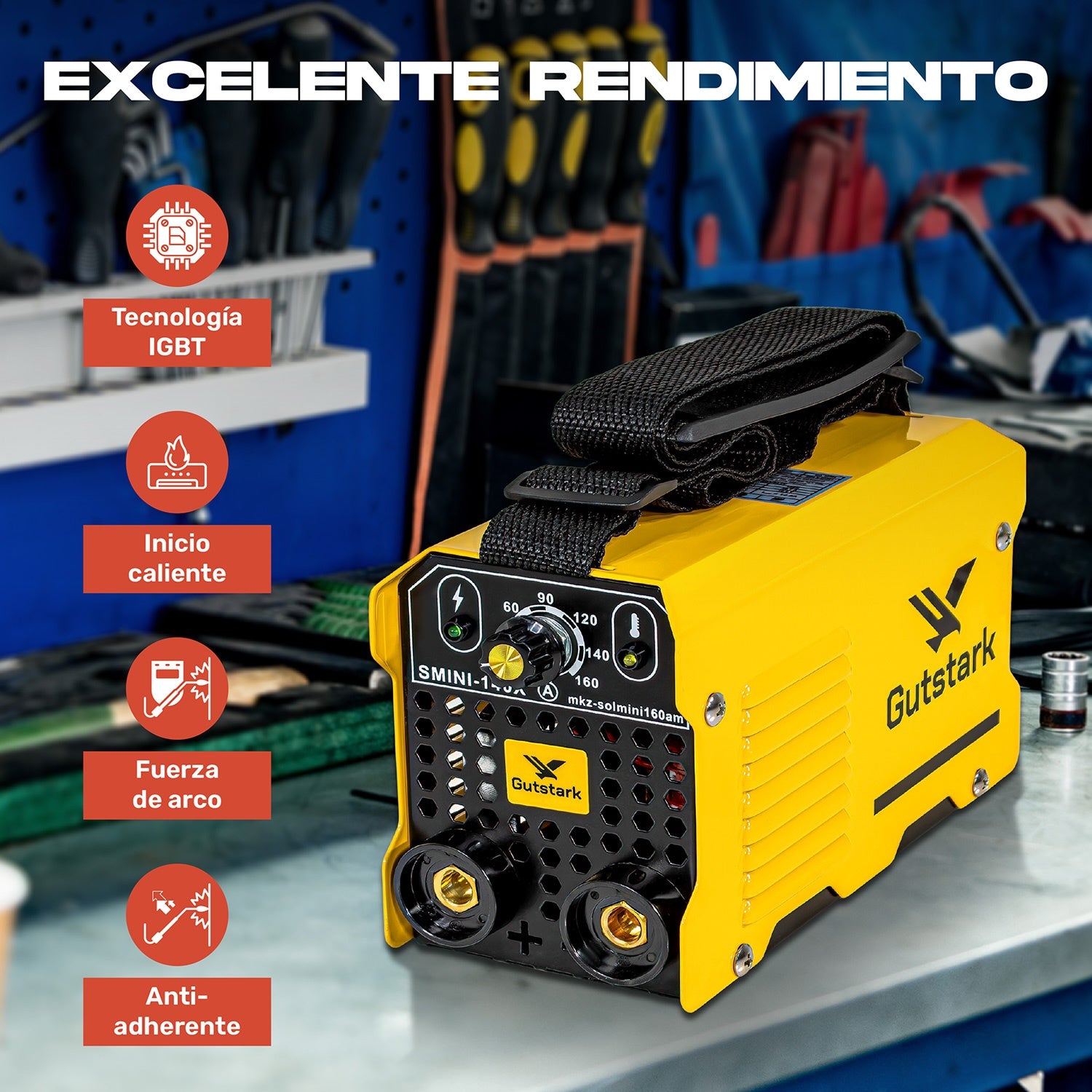 Soldadora 160amp Inverter Igbt 110v Profesional