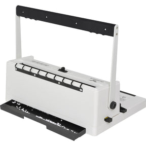 Engargoladora Perforadora Ajustable 120 Hojas 34 Ojales