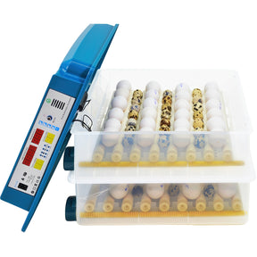 Incubadora Automatica 120 Huevos Aves Pollos + Ovoscopio