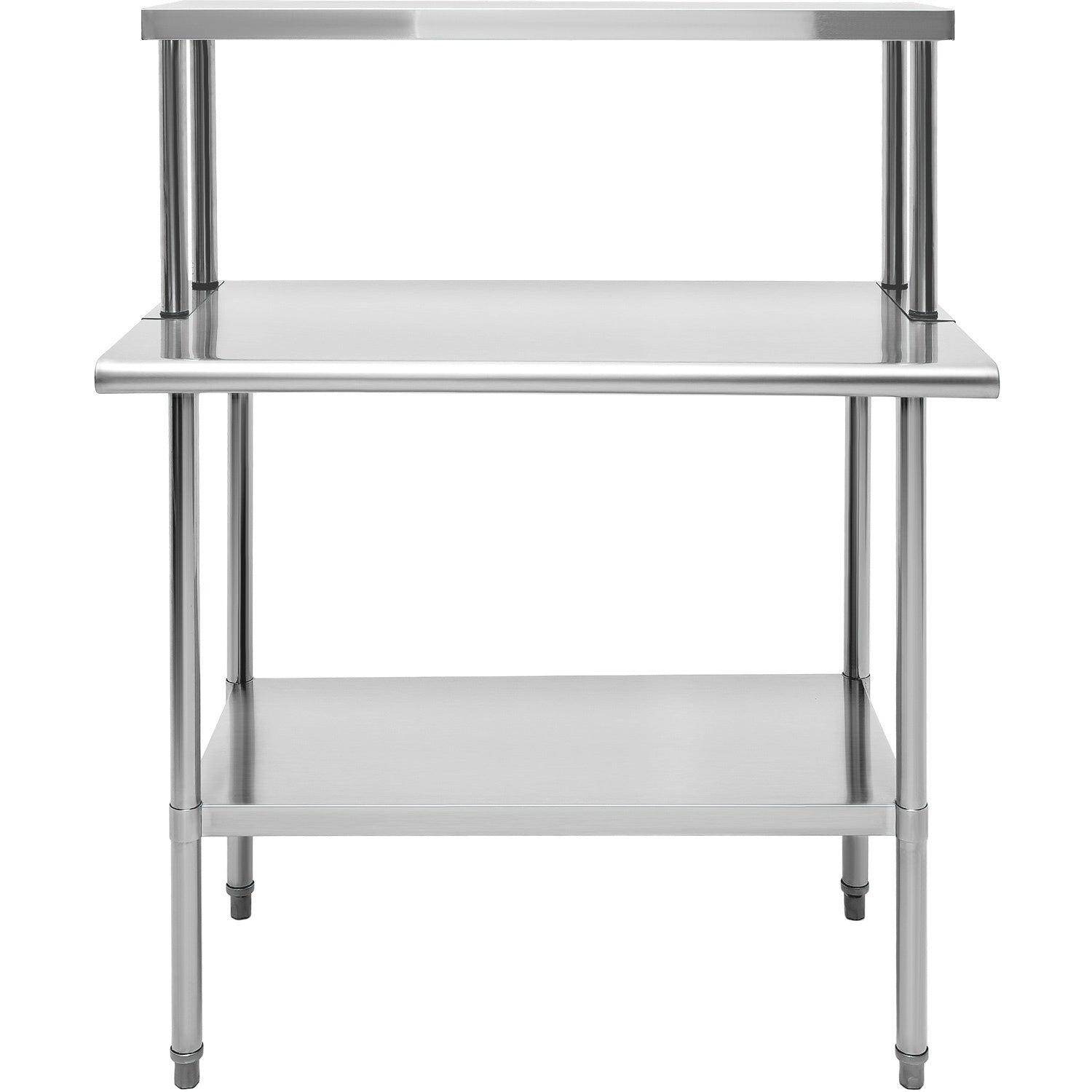 Mesa Trabajo Repisa Acero Inoxidable Ajustable 110x60x131.5