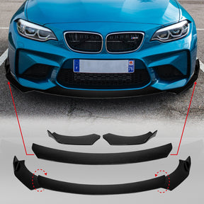 Lip Splitter Delantero Universal Autos Lujo Defensa 3 Pzs
