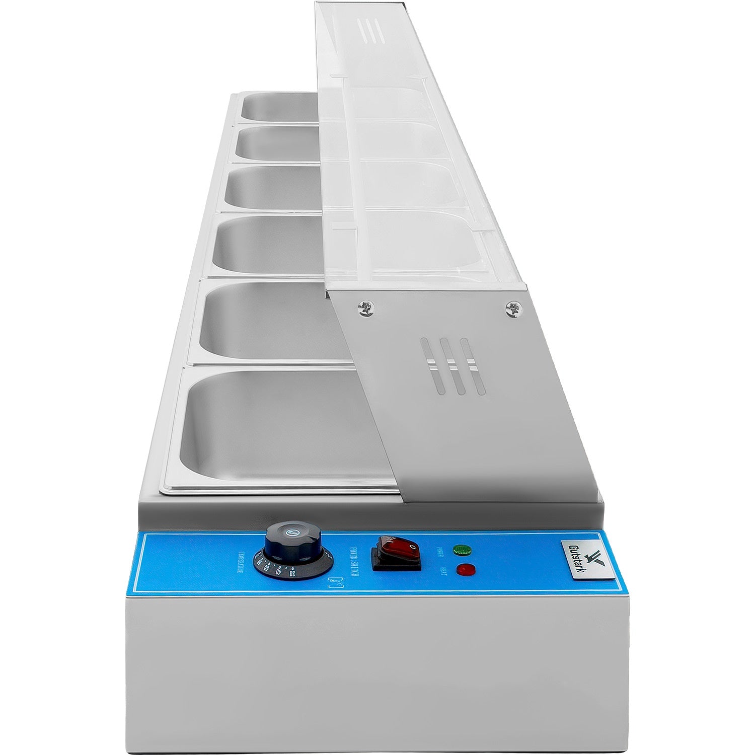 Bufetera Baño Maria Chafer Electrico 6 Insertos Acero Inox