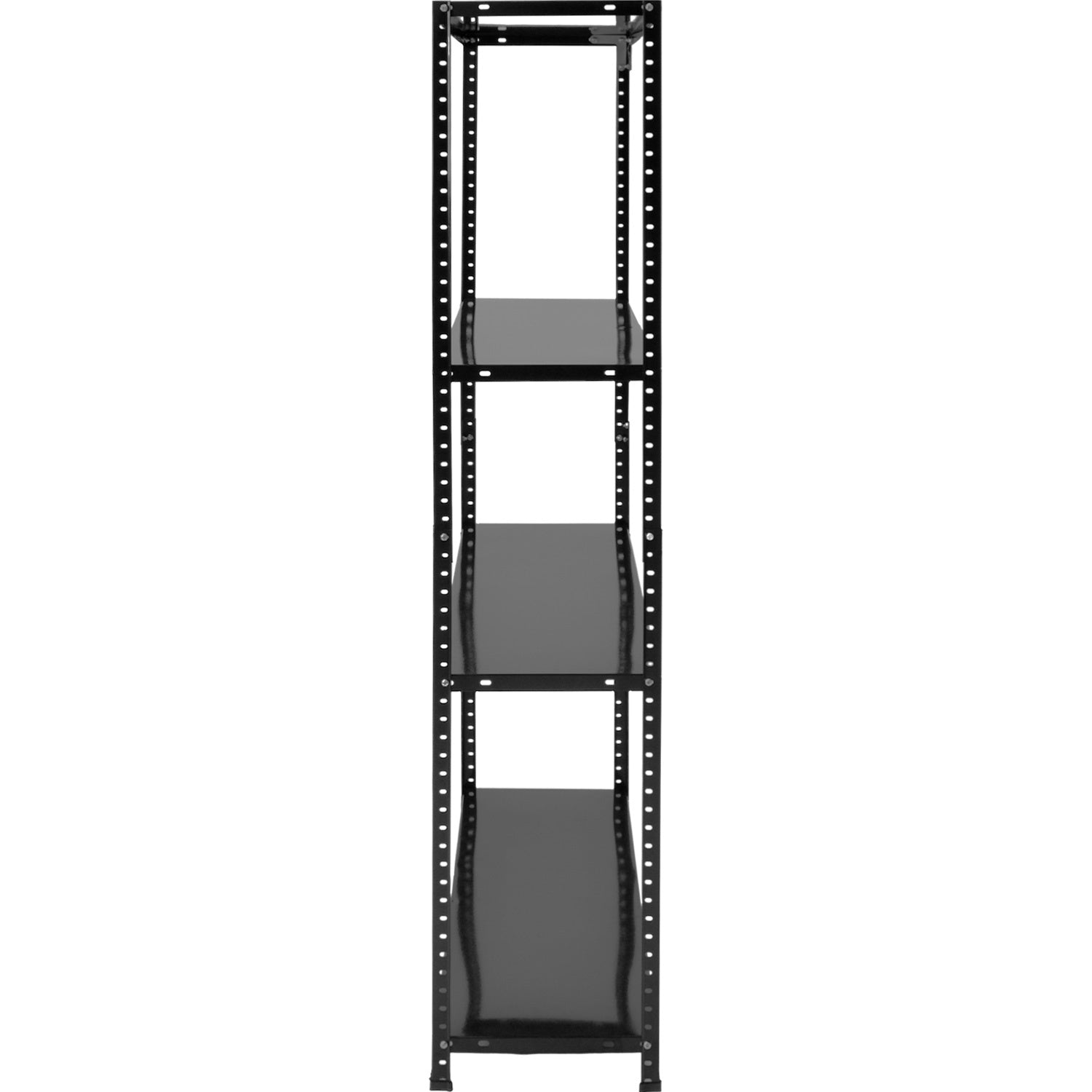 Anaquel Metalico Industrial 4 Niveles 150*85*30 Color Negro