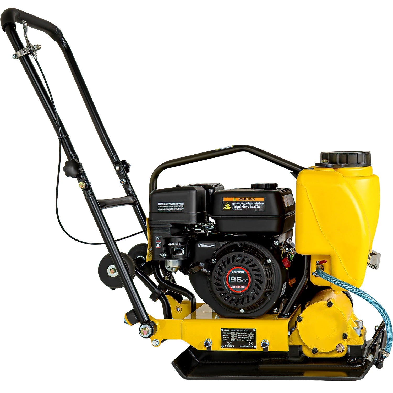 Placa Compactadora Cemento Concreto Gasolina 6.5hp 4 Tiempos