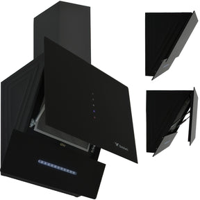Campana Extractor Tactil Touch Purificador 60 Cm Cristal Templado