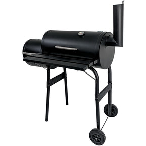 Asador Ahumador Bbq Parrilla Carne Portatil Carbon Leña