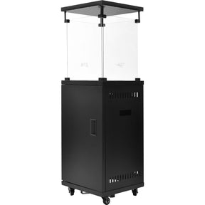 Hogera Fogata Torre Calentador Con Cristal Gas Propano