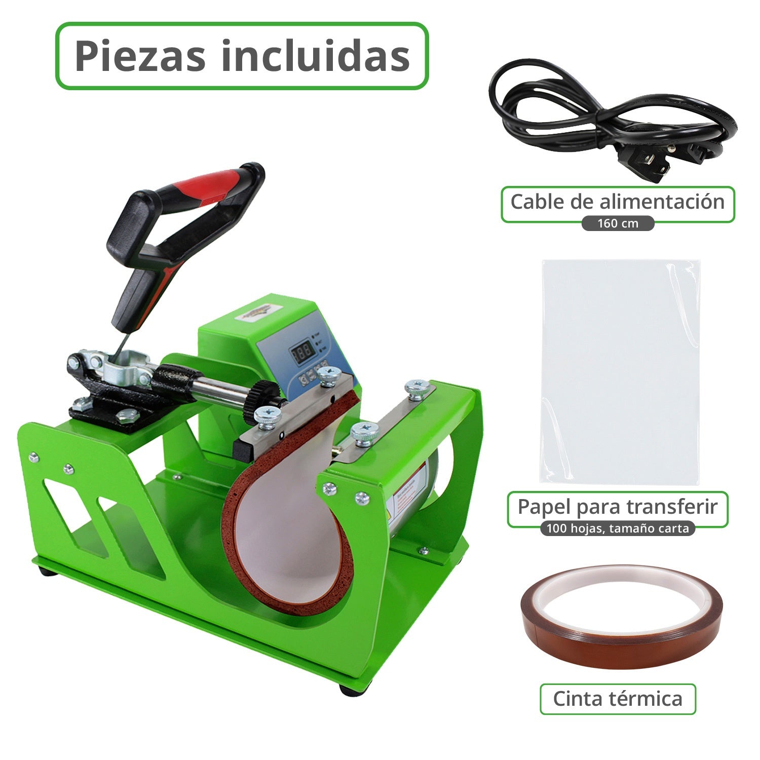 Plancha Sublimacion Tazas Termos Posillo Botellas 11 Oz