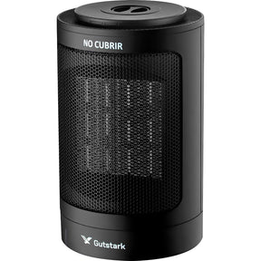 Mini Calefactor 2 en 1 Electrico Ventilador Portatil 1500w Negro