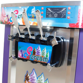 Maquina Helado Suave Nieve Comercial Helados 1800w Yoghurt