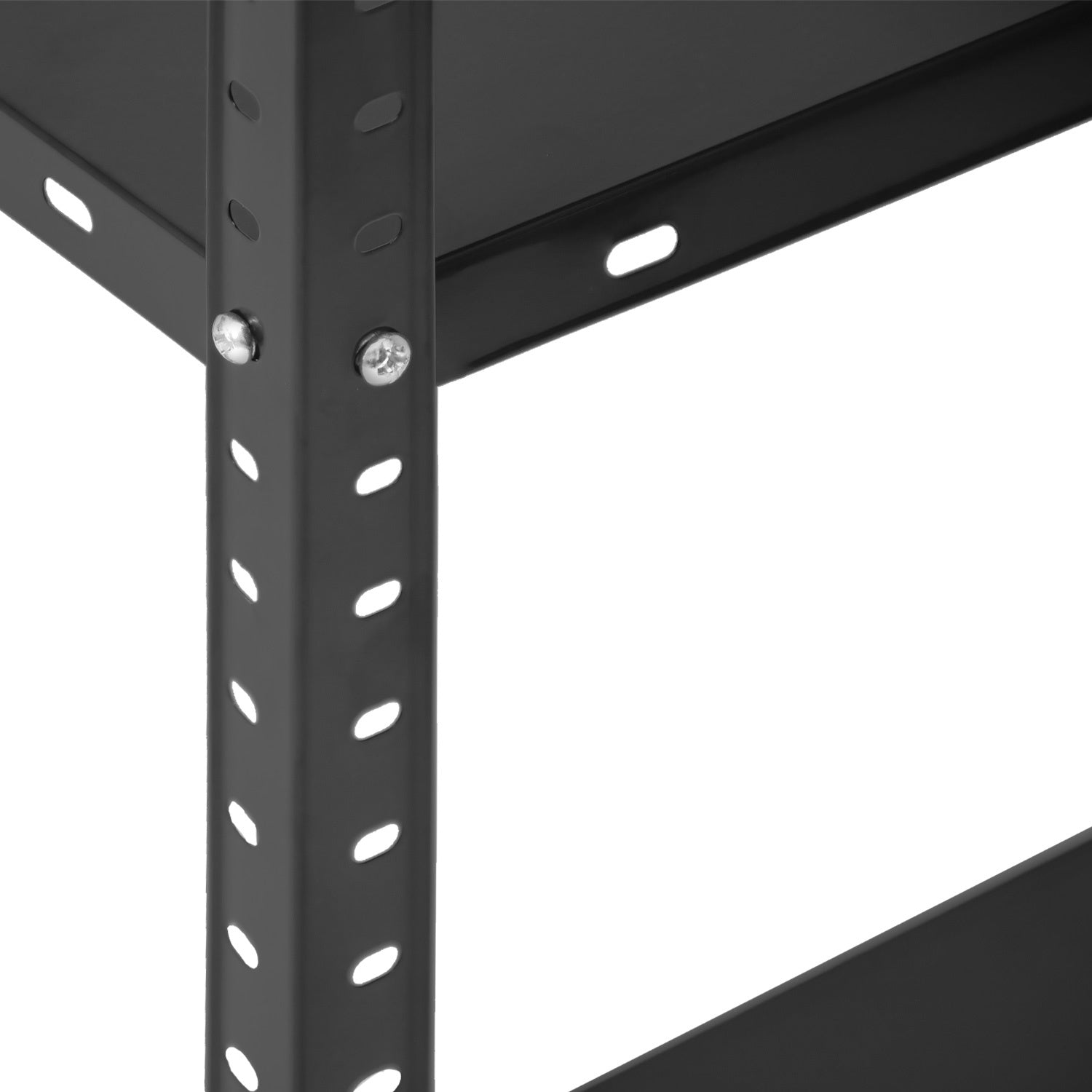 Anaquel Metalico Industrial 4 Niveles 150*85*30 Color Negro