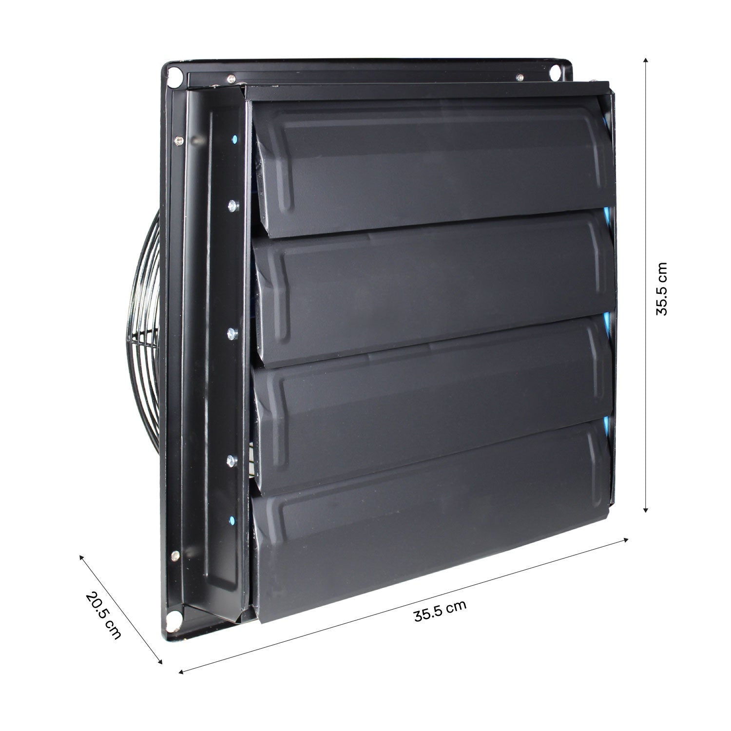 Extractor De Aire Industrial 12 Pulgadas 1800 M3/7 45 W