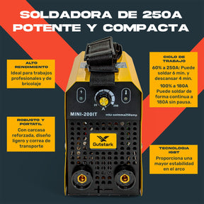 Soldadora 250amp Inverter Igbt 110v Industrial Profesional