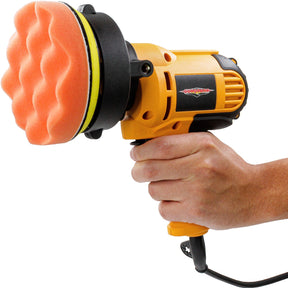 Pulidora Orbital Lijadora Industrial 700w 3700rpm + Esponjas