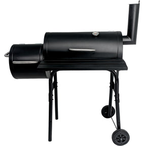 Asador Ahumador Bbq Parrilla Carne Portatil Carbon Leña