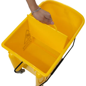 Cubeta Exprimidora Carrito 20 Lt Litros Plastico Ruedas