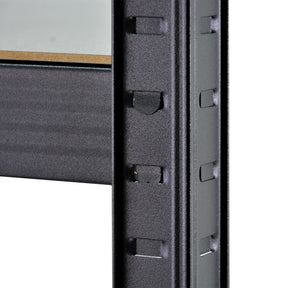 Estante Anaquel Rack Repisas 5 Niveles Metalico 180x39x89 Cm Color Negro