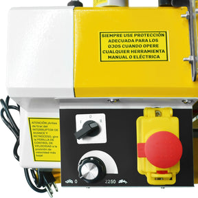 Mini Torno Metal 23 Pz Torneado Acero 550w 2500rpm