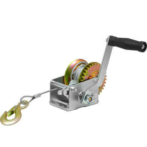 Malacate Winch Con Manivela 300 Kg Cable Acero 6.5m