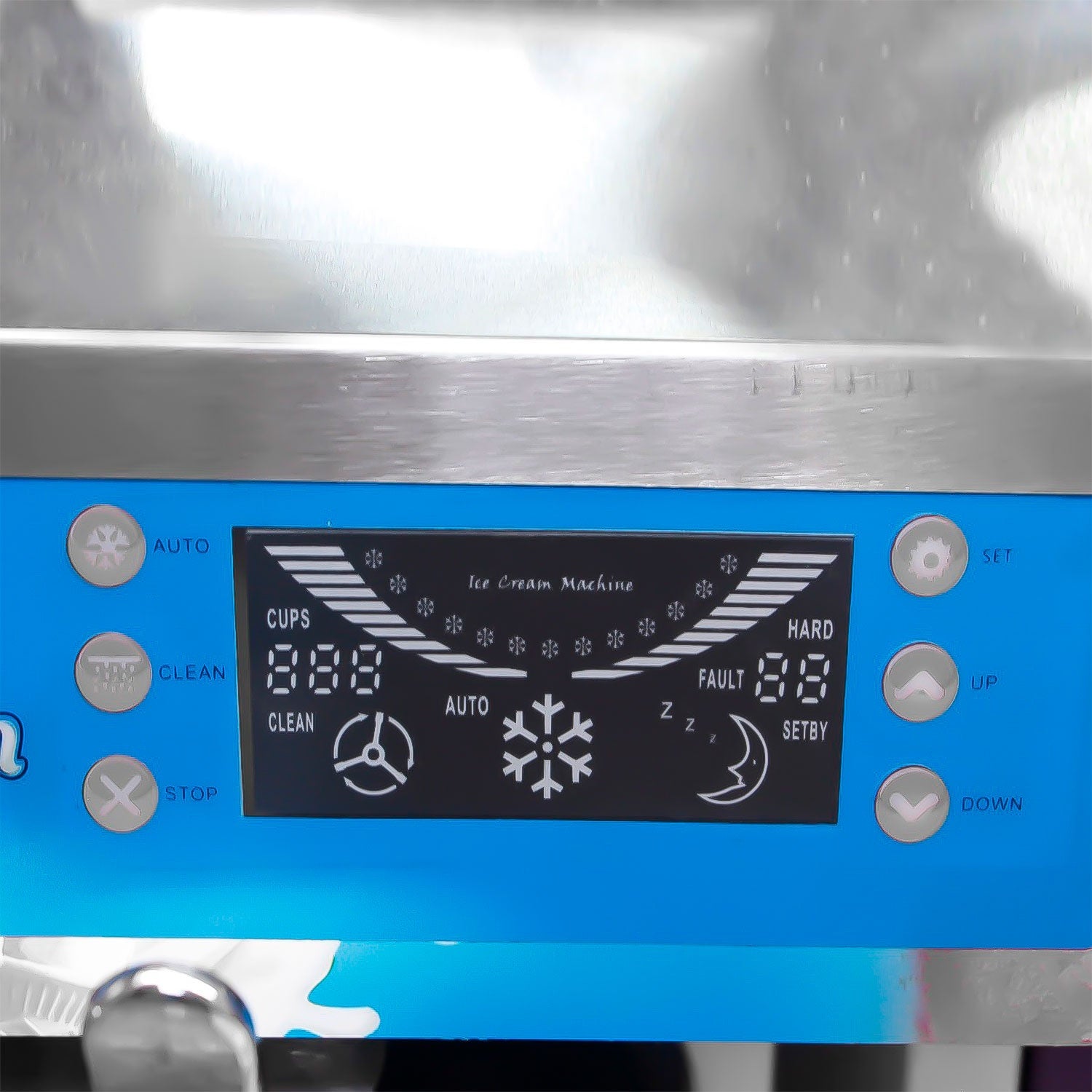 Maquina Helado Suave Nieve Comercial Helados 1800w Yoghurt