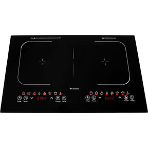 Parrilla Induccion Electrica 2 Zonas 270° 2000w Tactil