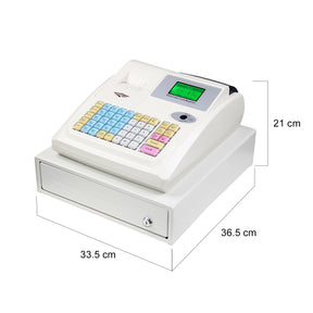 Caja Registradora Con Cerradura Ticket 4 Denominaciones