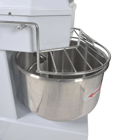 Amasadora Industrial de 20 litros con Tazon de Acero Inoxidable