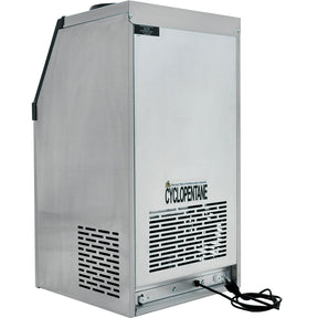 Maquina Fabricadora Hielo Comercial 60 Kg Dia Restaurante Color Plata