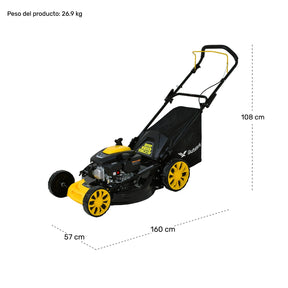 Podadora Cesped Gasolina 21p 3en1 7 Velocidades 6.5hp 170cc
