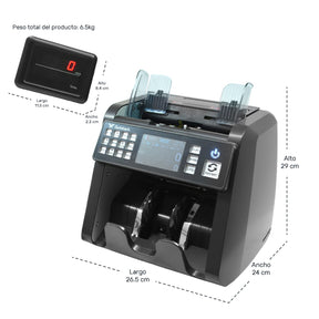 Contadora Profesional 1200 Billetes X Minuto Multidivisa