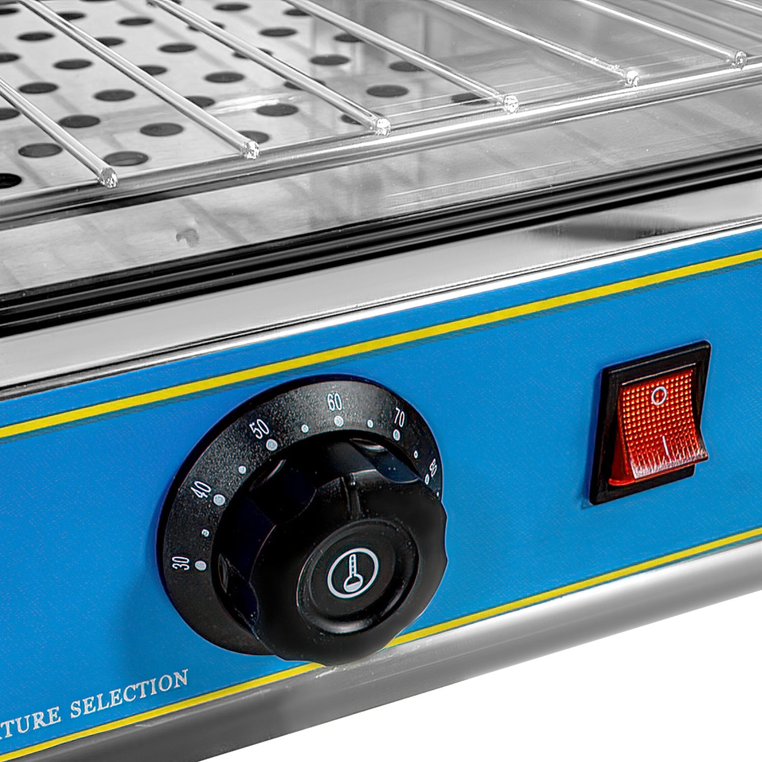 Vitrina Comercial Caliente Alimentos Gabinete Cristal 66l