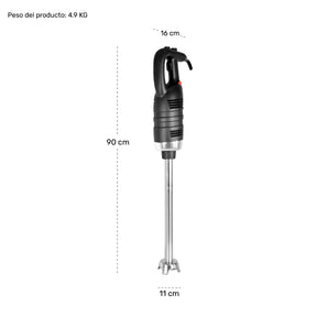Batidora Inmersion Turbo Licuadora Industrial 850w 19000rpm