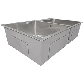 Fregadero Tarja Acero Inox 2 Tinas Anti-ruido + Escurridor