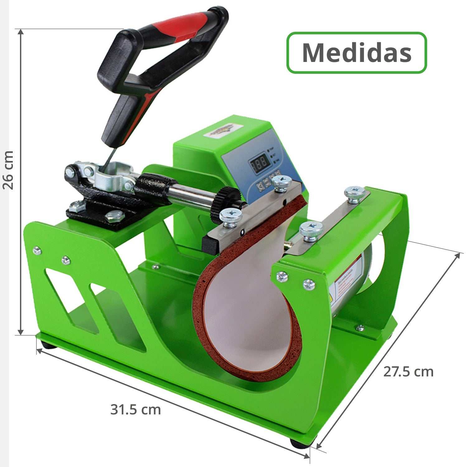 Plancha Sublimacion Tazas Termos Posillo Botellas 11 Oz