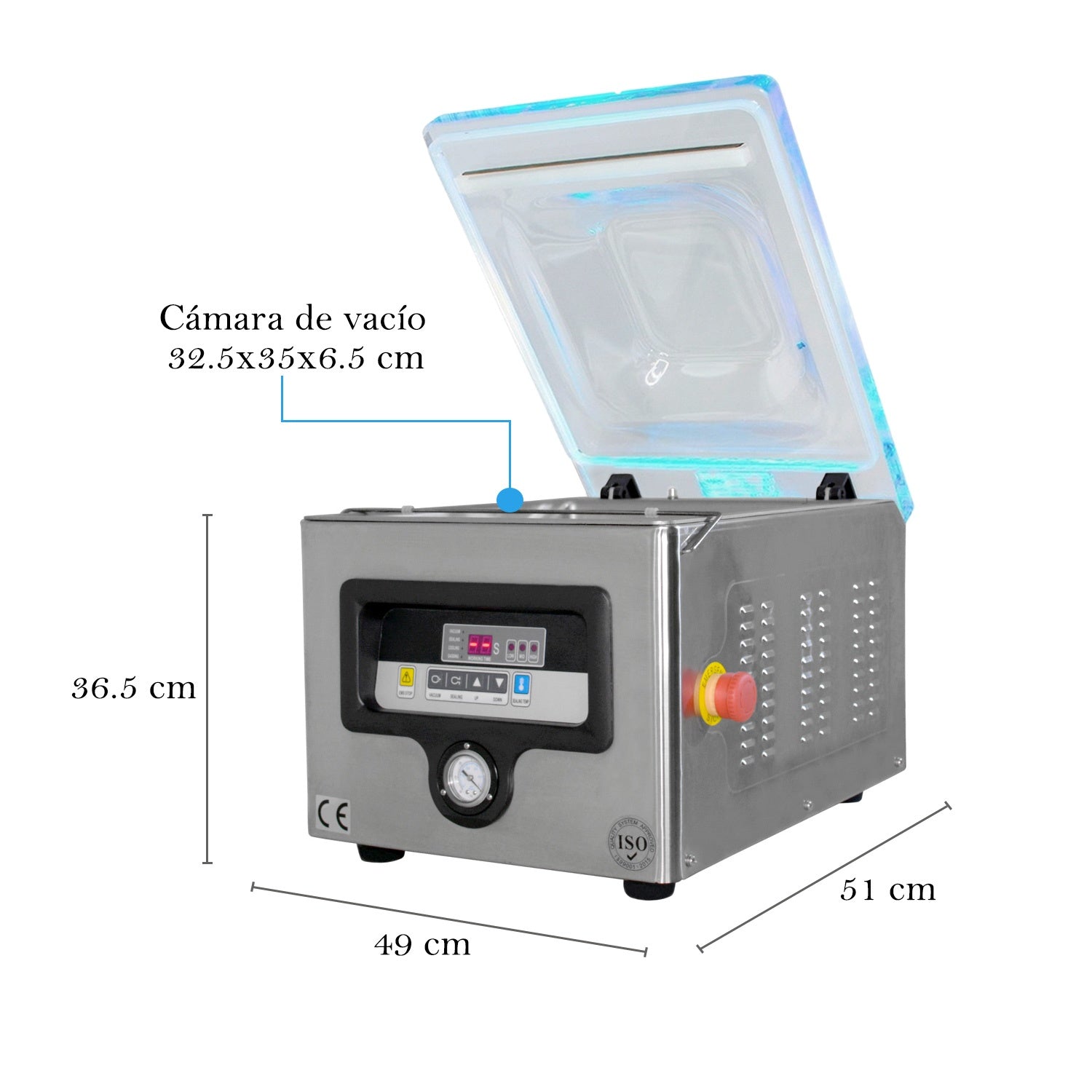 Empacadora Selladora Vacio Industrial Alimentos Liquidos