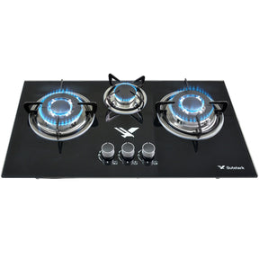 Parrilla A Gas Lp Y Natural 3 Quemadores 40 X 72 X 13 Cm