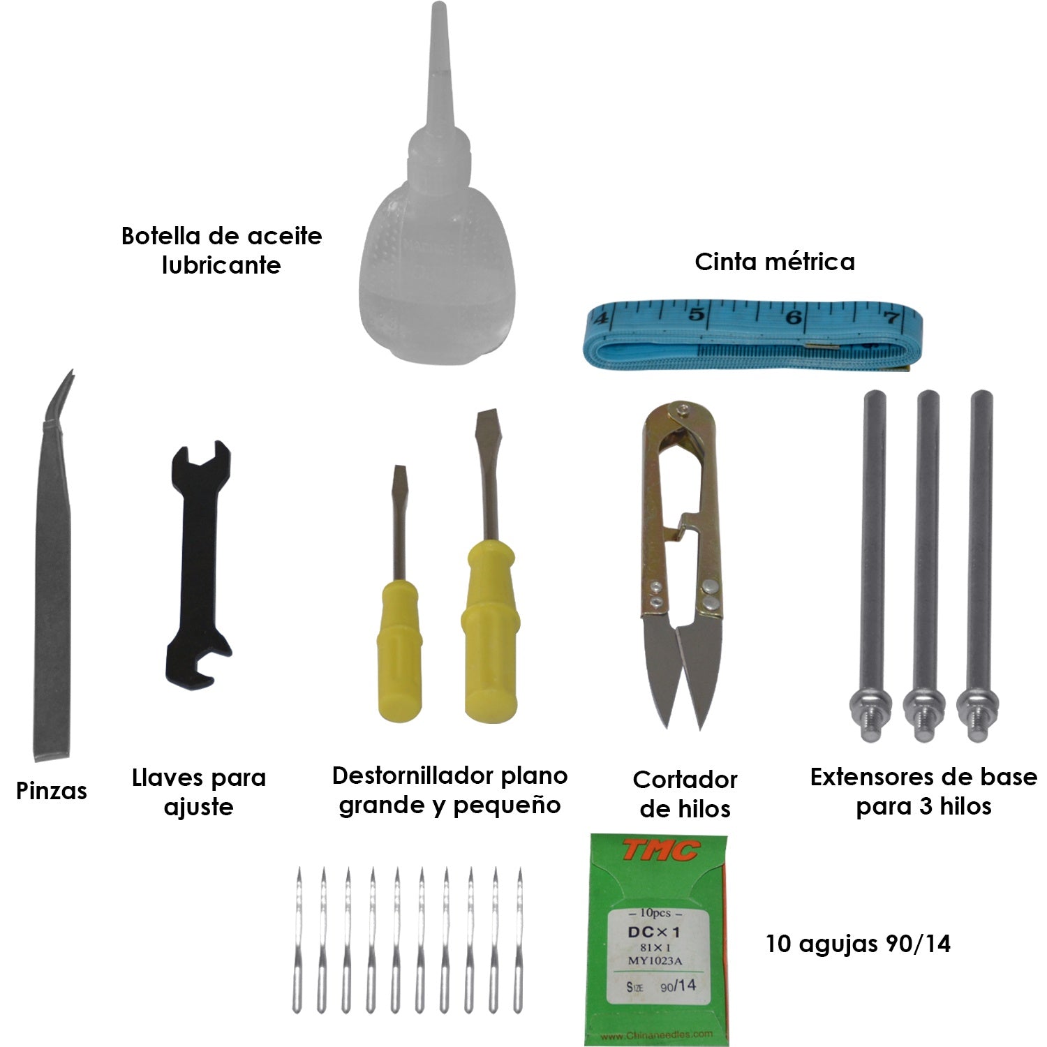 Maquina Coser Industrial Puntada Overlok Agujas 3 Hilos